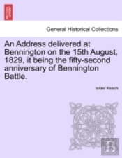 An Address Delivered At Bennington On Th