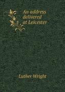 An Address Delivered At Leicester