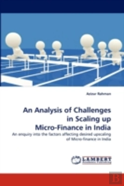 Bertrand.pt - An Analysis Of Challenges In Scaling Up Micro-Finance In India
