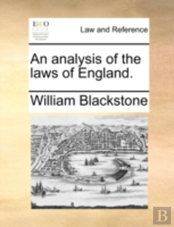 Bertrand.pt - An Analysis Of The Laws Of England.