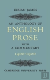 An Anthology Of English Prose 1400-1900
