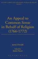An Appeal To Common Sense In Behalf Of Religion (1766-1772)