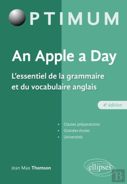 Bertrand.pt - An Apple A Day ; L'Essentiel De La Grammaire Et Du Vocabulaire Anglais (4e Édition)