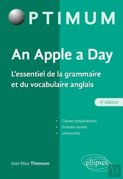 Bertrand.pt - An Apple A Day. L'Essentiel De La Grammaire Et Du Vocabulaire Anglais - 5e Édition