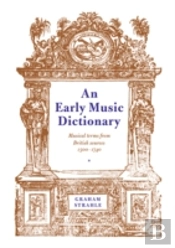 An Early Music Dictionary