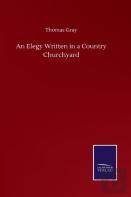 An Elegy Written In A Country Churchyard