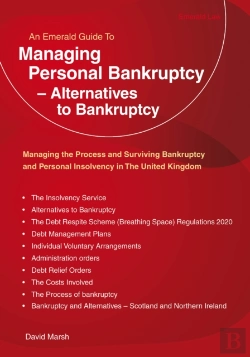 Bertrand.pt - An Emerald Guide To Managing Personal Bankruptcy And Alternatives To Bankruptcy