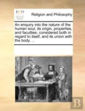 An Enquiry Into The Nature Of The Human