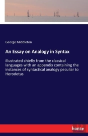 An Essay On Analogy In Syntax