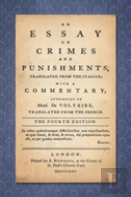 An Essay On Crimes And Punishments