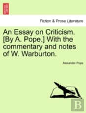An Essay On Criticism. (By A. Pope.) Wit