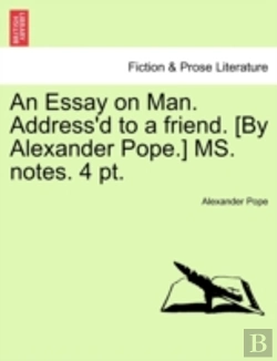Bertrand.pt - An Essay On Man. Address'D To A Friend.