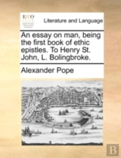 Bertrand.pt - An Essay On Man, Being The First Book Of