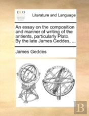 An Essay On The Composition And Manner O