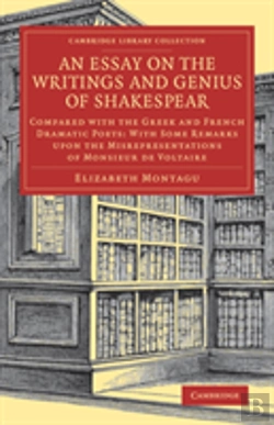 Bertrand.pt - An Essay On The Writings And Genius Of Shakespear