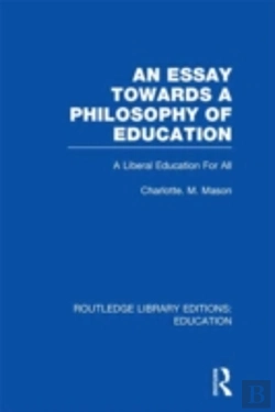 Bertrand.pt - An Essay Towards A Philosophy Of Education (Rle Edu K)