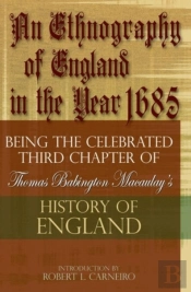 An Ethnography Of England In The Year 1685