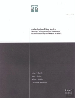 Bertrand.pt - An Evaluation Of New Mexico Workers' Compensation Permanent Partial Disability And Return To Work