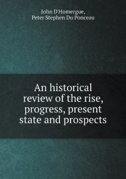 Bertrand.pt - An Historical Review Of The Rise, Progress, Present State And Prospects