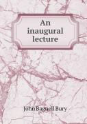 An Inaugural Lecture