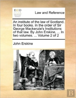 Bertrand.pt - An Institute Of The Law Of Scotland. In