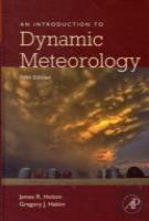 An Introduction To Dynamic Meteorology