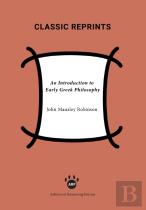 An Introduction To Early Greek Philosophy