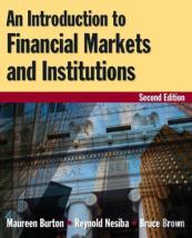 An Introduction To Financial Markets And Institutions