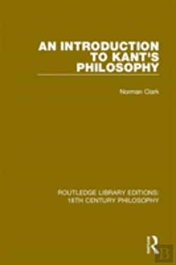 Bertrand.pt - An Introduction To Kant'S Philosophy