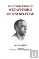 An Introduction To Metaphysics Of Knowledge