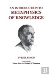 An Introduction To Metaphysics Of Knowledge