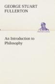 An Introduction To Philosophy