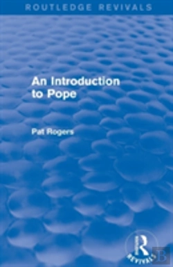 Bertrand.pt - An Introduction To Pope (Routledge Revivals)