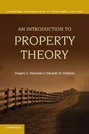 An Introduction To Property Theory