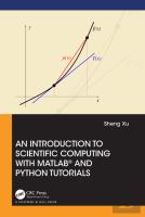 An Introduction To Scientific Computing With Matlabâ® And Python Tutorials