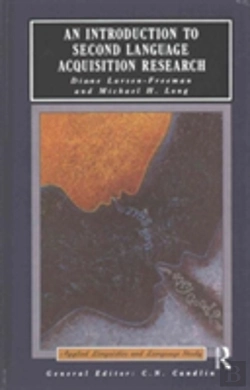 Bertrand.pt - An Introduction To Second Language Acquisition Research