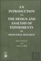 An Introduction To The Design And Analysis Of Experiments In Behavioral Research