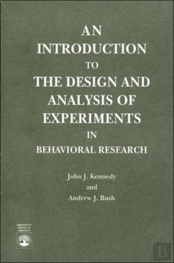 Bertrand.pt - An Introduction To The Design And Analysis Of Experiments In Behavioral Research