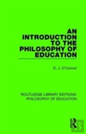 An Introduction To The Philosophy Of Education