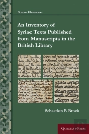 An Inventory Of Syriac Texts Published From Manuscripts In The British Library
