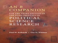 An R Companion For The Third Edition Of The Fundamentals Of Political Science Research