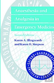 Anaesthesia And Analgesia In Emergency Medicine