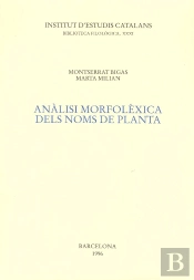 Anàlisi Morfolèxica Dels Noms De Planta