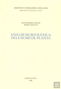 Bertrand.pt - Anàlisi Morfolèxica Dels Noms De Planta