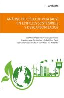 Analisis De Ciclo De Vida Acv En Edificios Sostenibles Y D