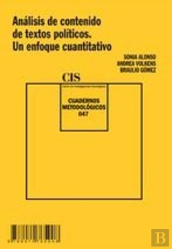 Bertrand.pt - Análisis De Contenido De Textos Políticos. Un Enfoque Cuantitativo