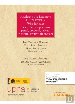 Bertrand.pt - Analisis De La Directiva Ue 2019 1937 Whistleblower Desde La