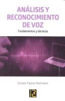 Análisis Y Reconocimiento De Voz. Fundamentos Y Técnicas