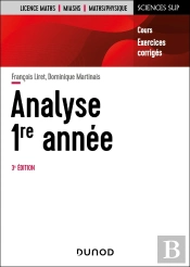 Analyse : 1re Année (3e Édition)