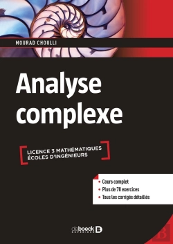 Bertrand.pt - Analyse Complexe ; Licence 3 Mathématiques ; Écoles D'Ingénieurs
